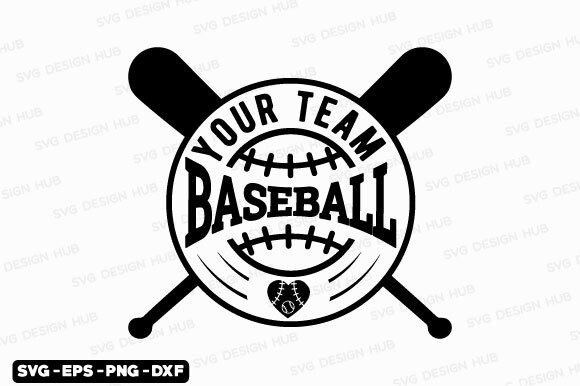 Baseball SVG Graphics for Crafts: Your Team Baseball Svg