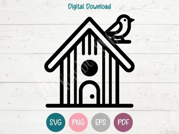Birdhouse Bird House SVG Cut File: A Designer's Review