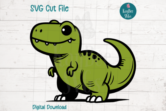 Cute T-Rex Dinosaur SVG Cut File: Crafts & Graphics Review