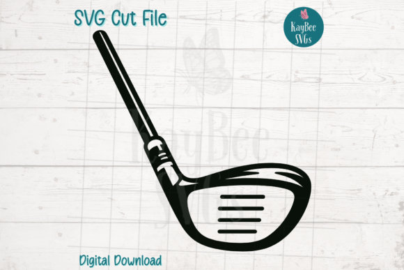 Driver Golf Club SVG: Graphics & Crafts for Brand Campaigns