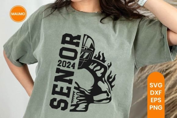 Football Senior 2024 SVG: An Embroidery Project Review