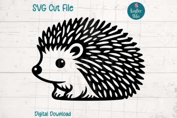 Hedgehog SVG Cut File for Graphics and Crafts