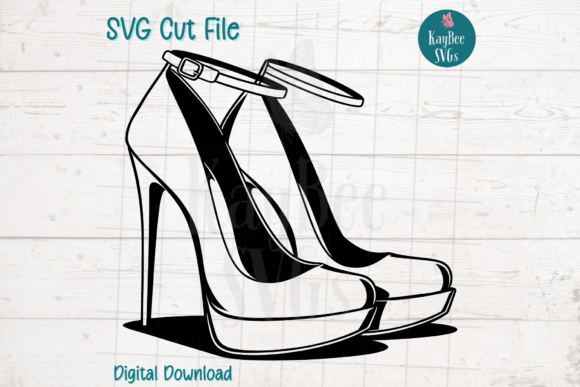 High Heeled Stiletto Shoes SVG Cut File: A Brand Designer's Review