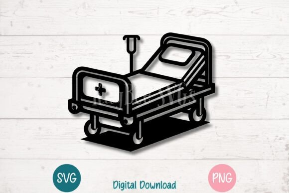 Hospital Bed SVG Cut File: A Graphic Designer's Review for Crafts & Graphics