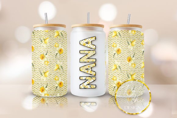 Nana Libbey Cup Wrap PNG Flowers UVDTF Review